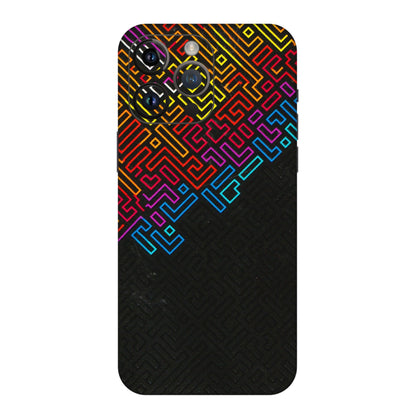 Apple iPhone Skins (All Models) - Dotme Pattern Art - 3D Embossed Finish (L-121) iPhone 14 Pro Max