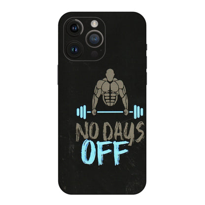 Apple iPhone Skins (All Models) - Gym Lover - 3D Embossed Finish (L-127) iPhone 14 Pro Max