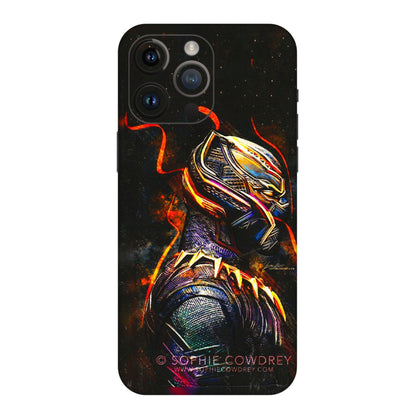 Apple iPhone Skins (All Models) - Black Panther - 3D Embossed Finish (L-190) iPhone 14 Pro Max