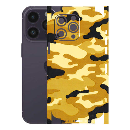 Apple iPhone Skins (All Models) - Indian Camo - 3D Embossed Finish (L-228) iPhone 14 Pro Max