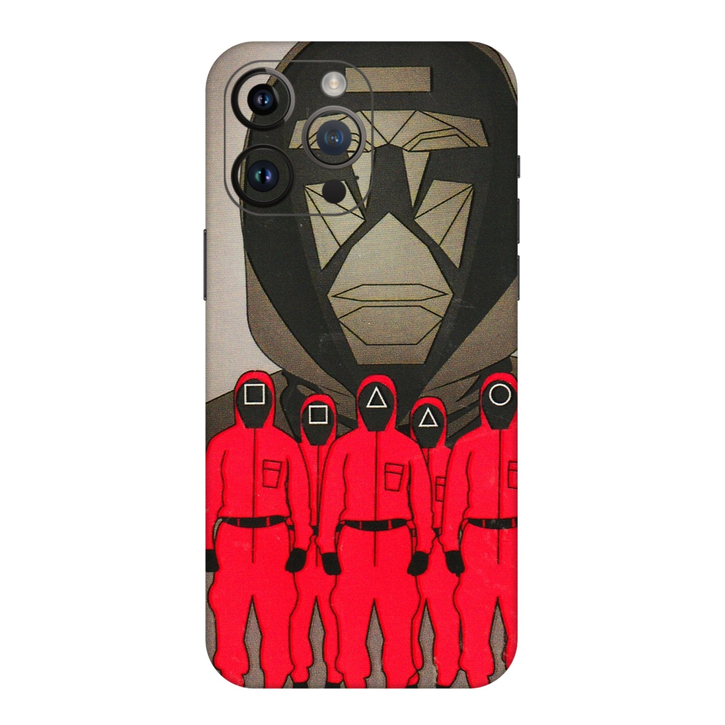 Apple iPhone Skins (All Models) - Squid Game Hero - 3D Embossed Finish (L-245) iPhone 14 Pro Max