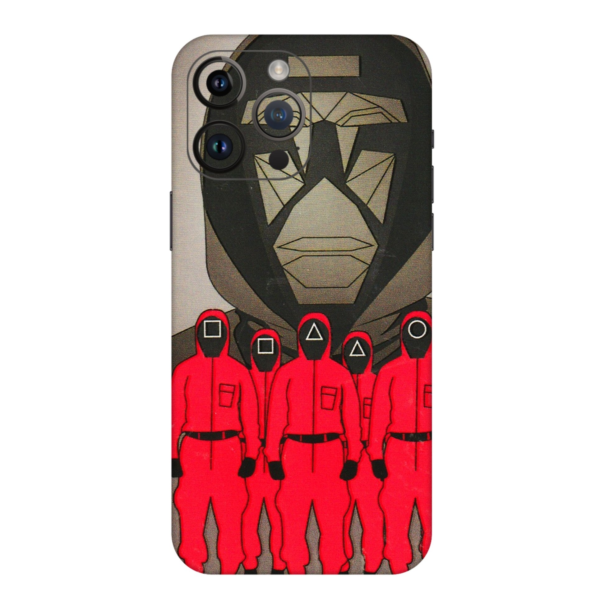 Apple iPhone Skins (All Models) - Squid Game Hero - 3D Embossed Finish (L-245) iPhone 14 Pro Max