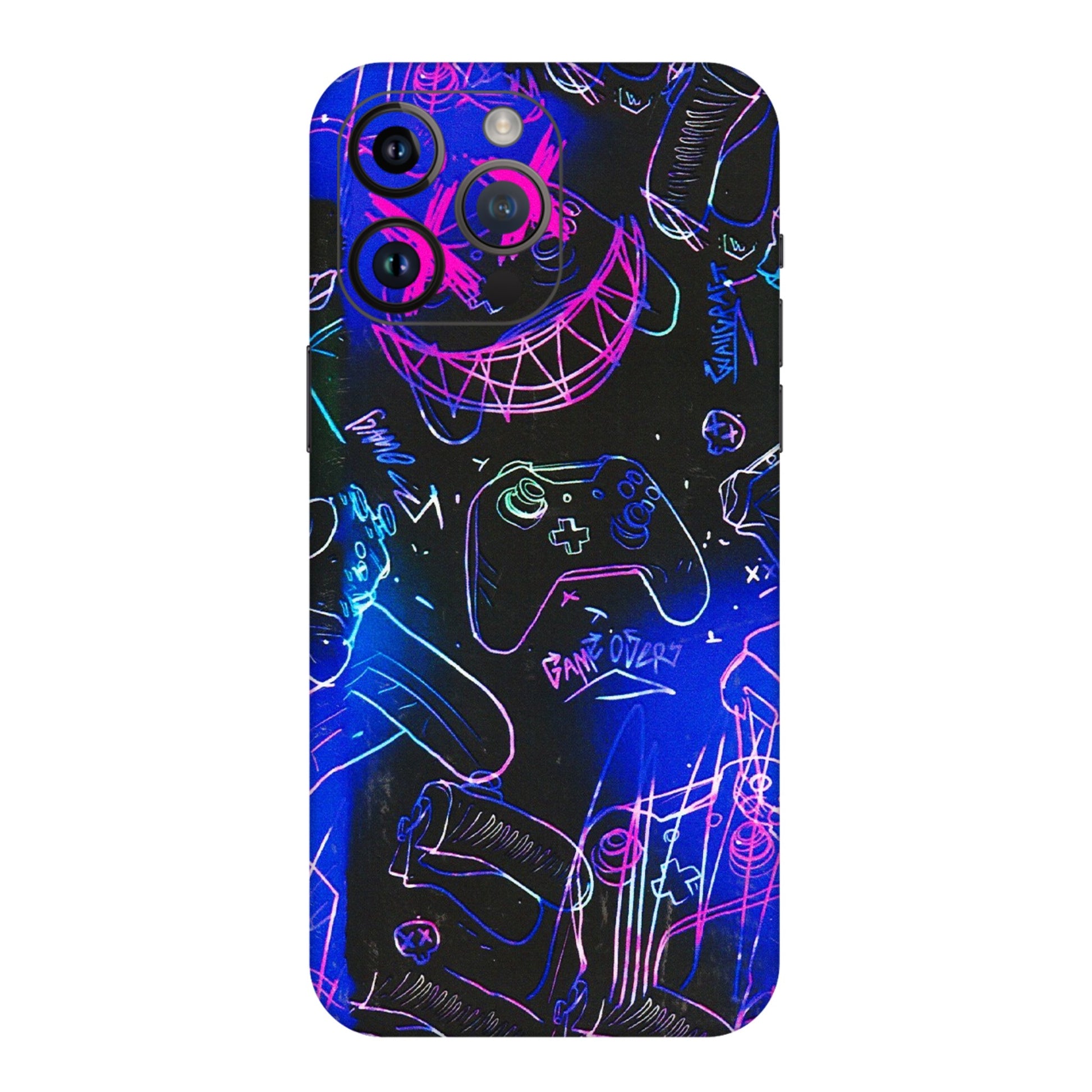 Apple iPhone Skins (All Models) - Gamers Paradise - 3D Embossed Finish (L-258) iPhone 14 Pro Max