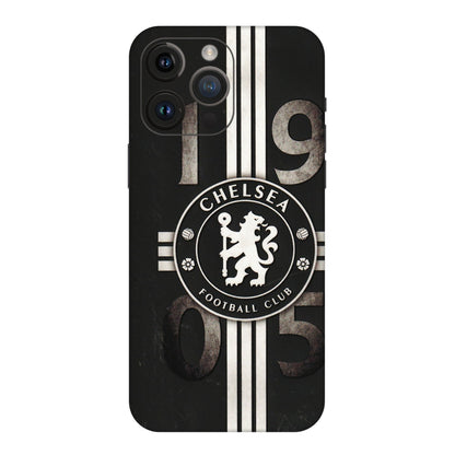 Apple iPhone Skins (All Models) - Chelsea Fan Club - 3D Embossed Finish (L-36) iPhone 14 Pro Max