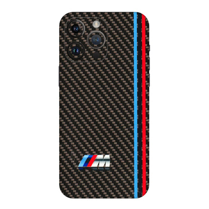 Apple iPhone Skins (All Models) - BM Carbon Fiber Feels - 3D Embossed Finish (L-38) iPhone 14 Pro Max