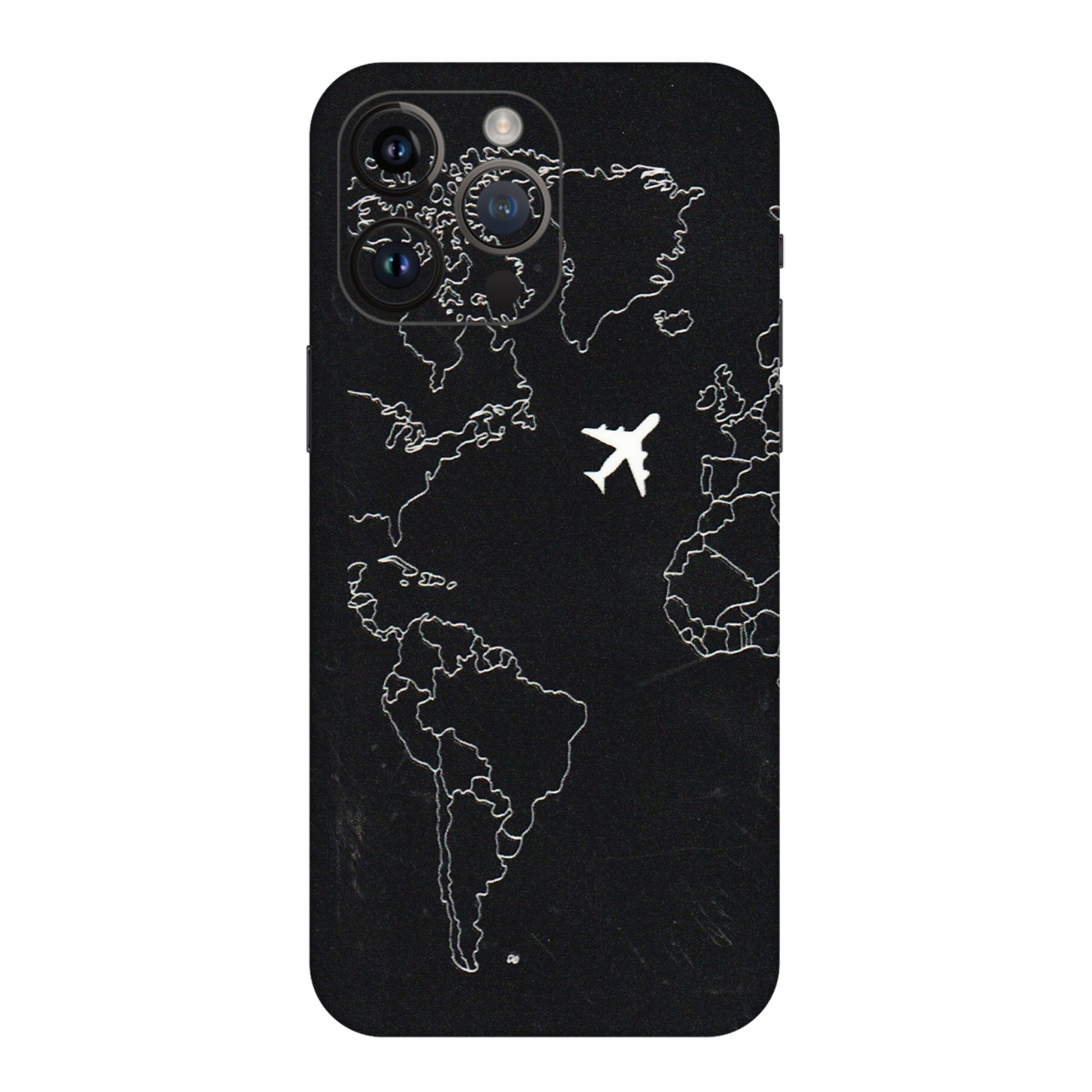 Apple iPhone Skins (All Models) - Never Ending Travel - 3D Embossed Finish (L-79) iPhone 14 Pro Max