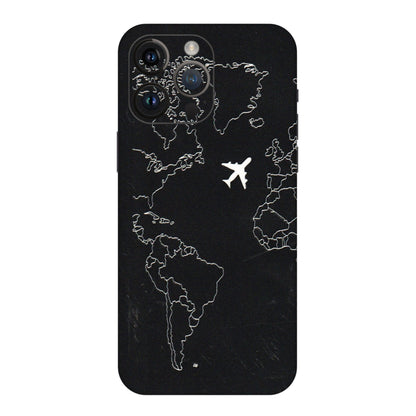 Apple iPhone Skins (All Models) - Never Ending Travel - 3D Embossed Finish (L-79) iPhone 14 Pro Max