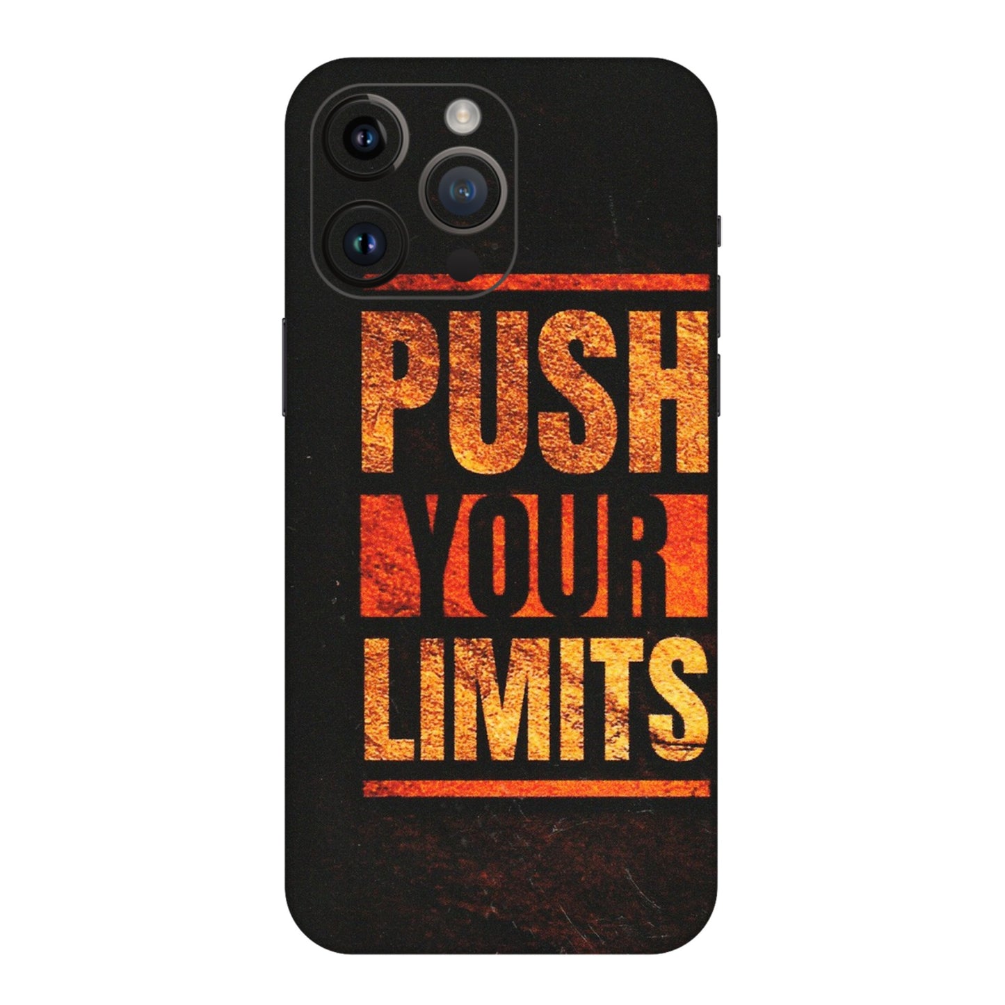 Apple iPhone Skins (All Models) - Push Your Limits - Matte Finish (M-118) iPhone 14 Pro Max