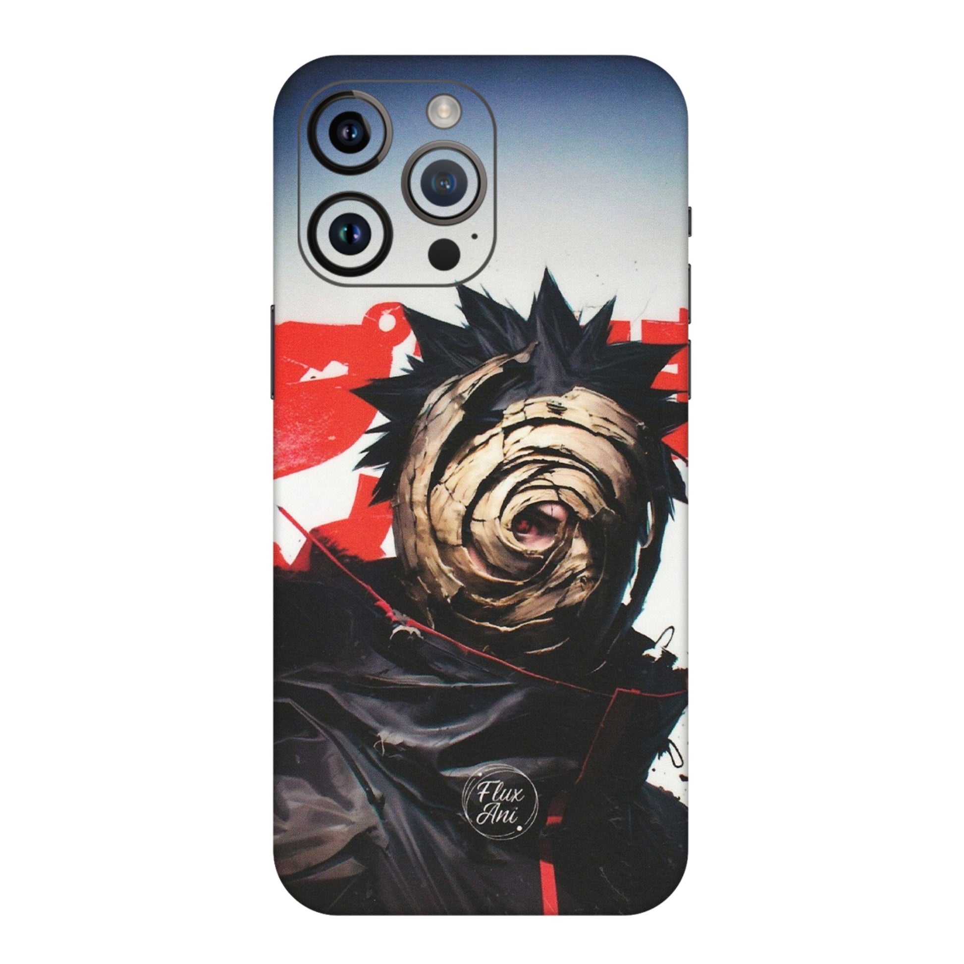 Apple iPhone Skins (All Models) - Obito Uchiha Cool Anime - Matte Finish (M-134) iPhone 14 Pro Max