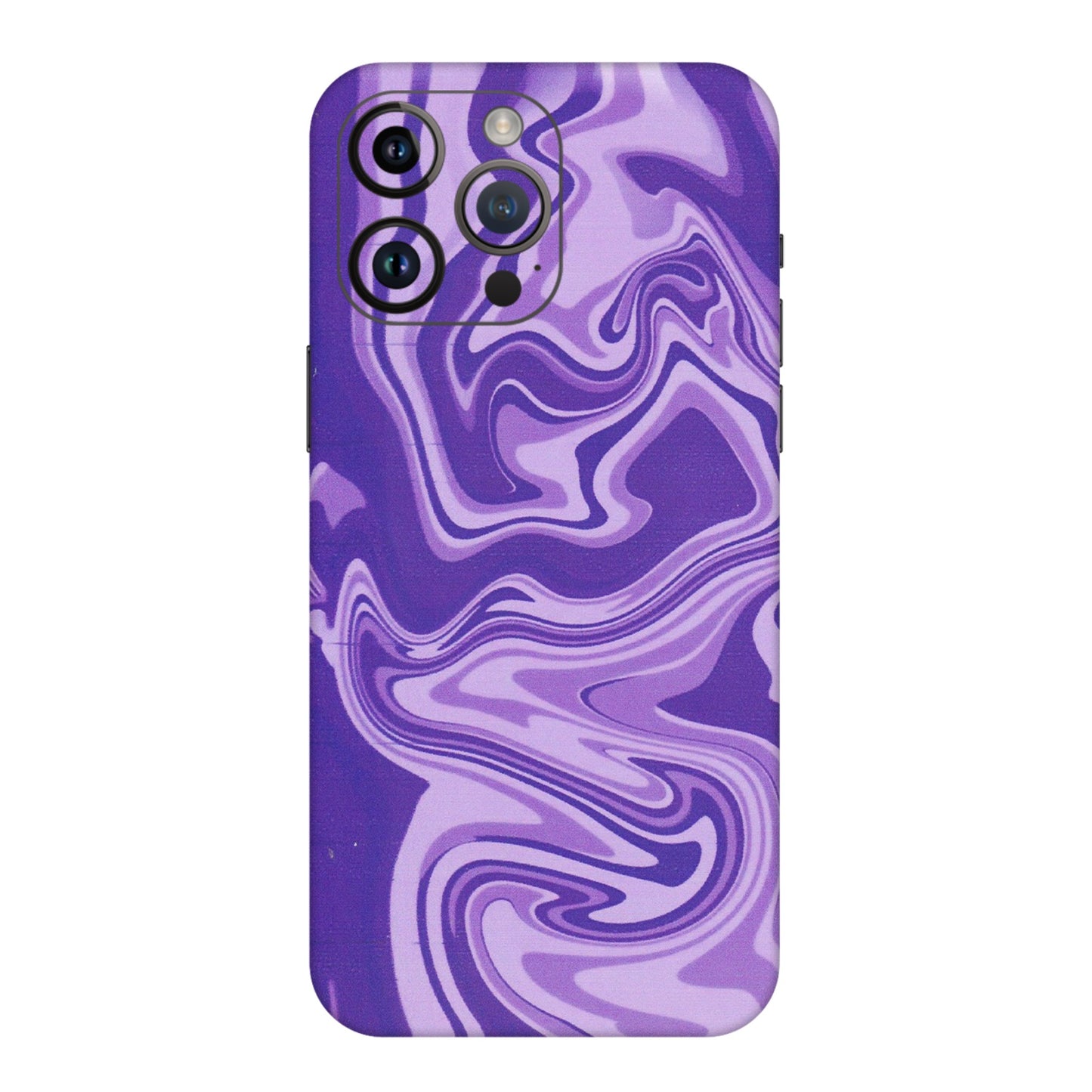 Apple iPhone Skins (All Models) - Hazy Purple Nights - Matte Finish (M-14) iPhone 14 Pro Max