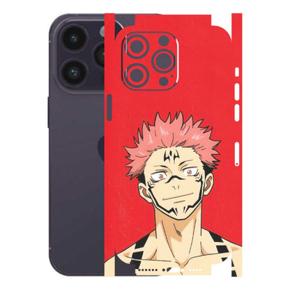 Apple iPhone Skins (All Models) - Ryomen Sukuna Fun Anime - Matte Finish (M-153) iPhone 14 Pro Max