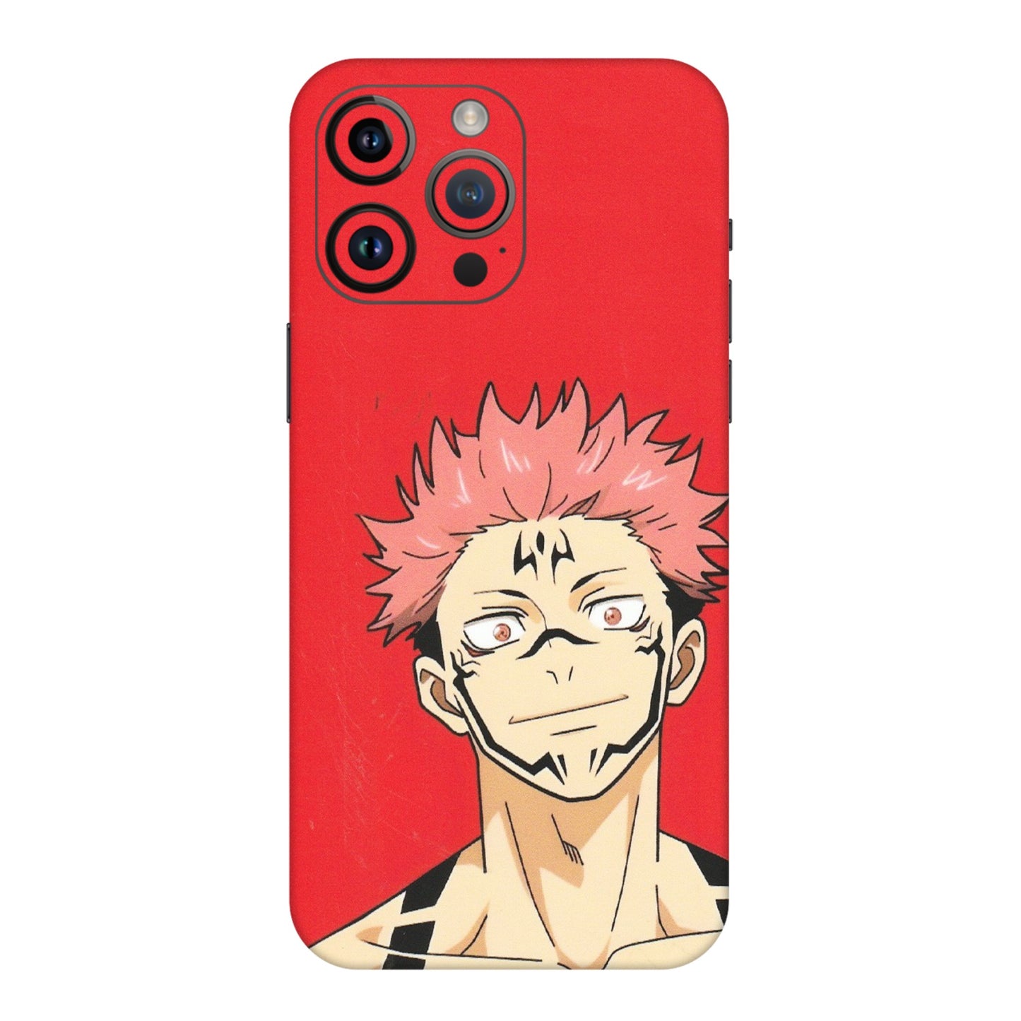 Apple iPhone Skins (All Models) - Ryomen Sukuna Fun Anime - Matte Finish (M-153) iPhone 14 Pro Max