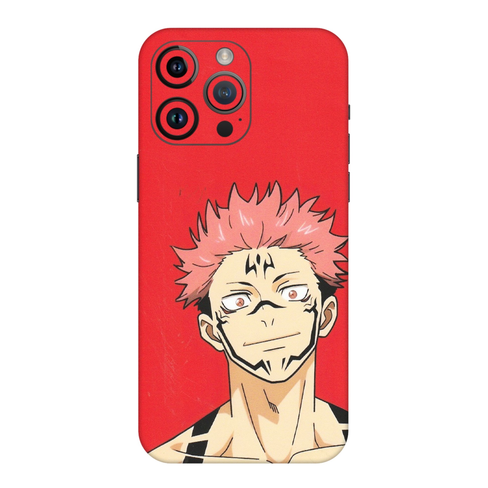 Apple iPhone Skins (All Models) - Ryomen Sukuna Fun Anime - Matte Finish (M-153) iPhone 14 Pro Max