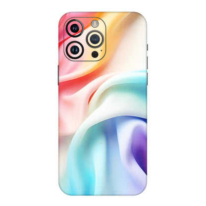 Apple iPhone Skins (All Models) - Colourful Silk Cloth - Matte Finish (M-165) iPhone 14 Pro Max