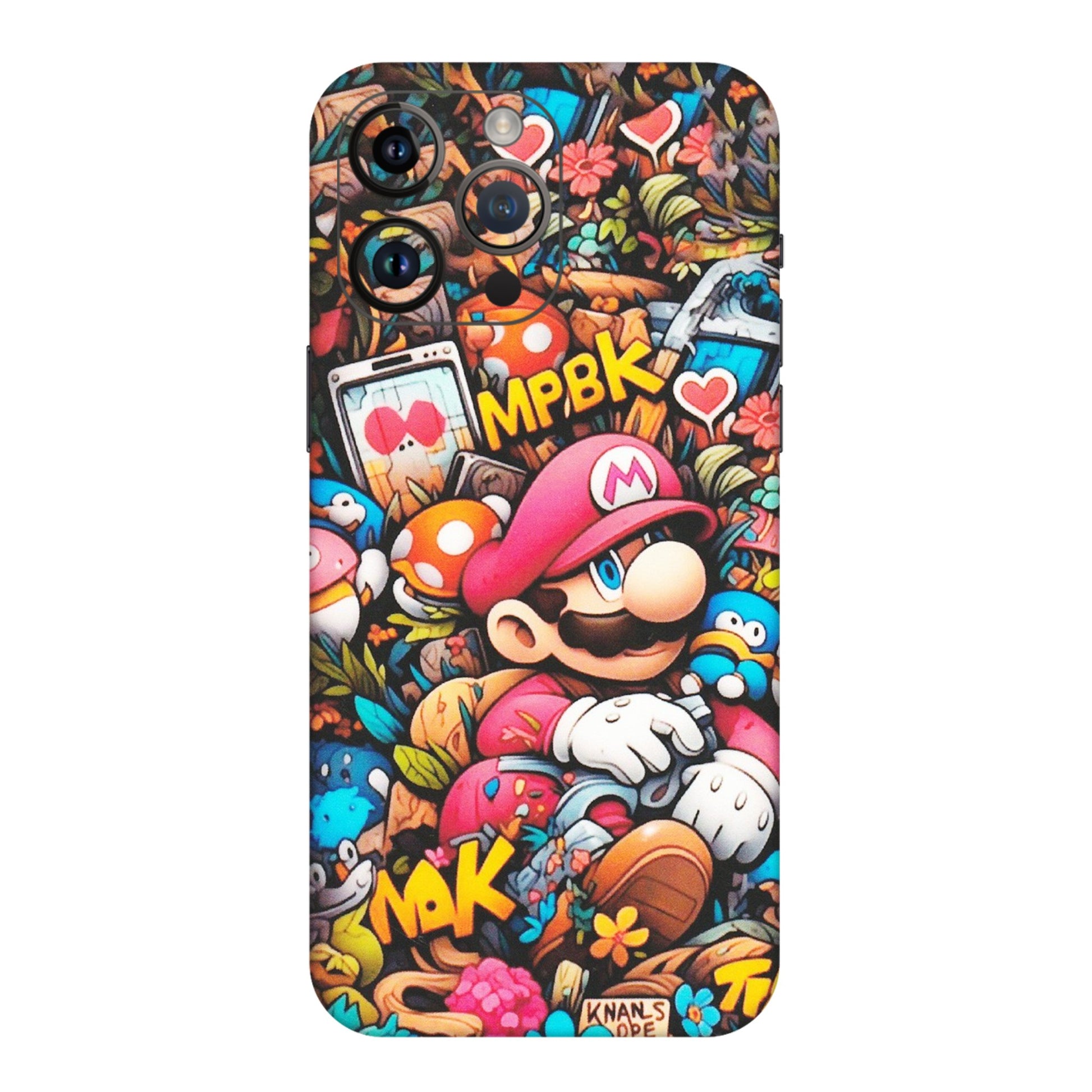 Apple iPhone Skins (All Models) - Super Mario Bros Artistic - Matte Finish (M-173) iPhone 14 Pro Max
