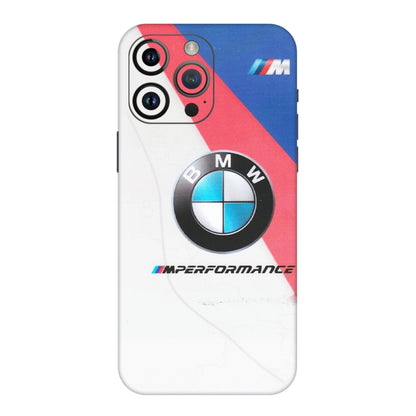 Apple iPhone Skins (All Models) - BMW Logo Performance - Matte Finish (M-27) iPhone 14 Pro Max