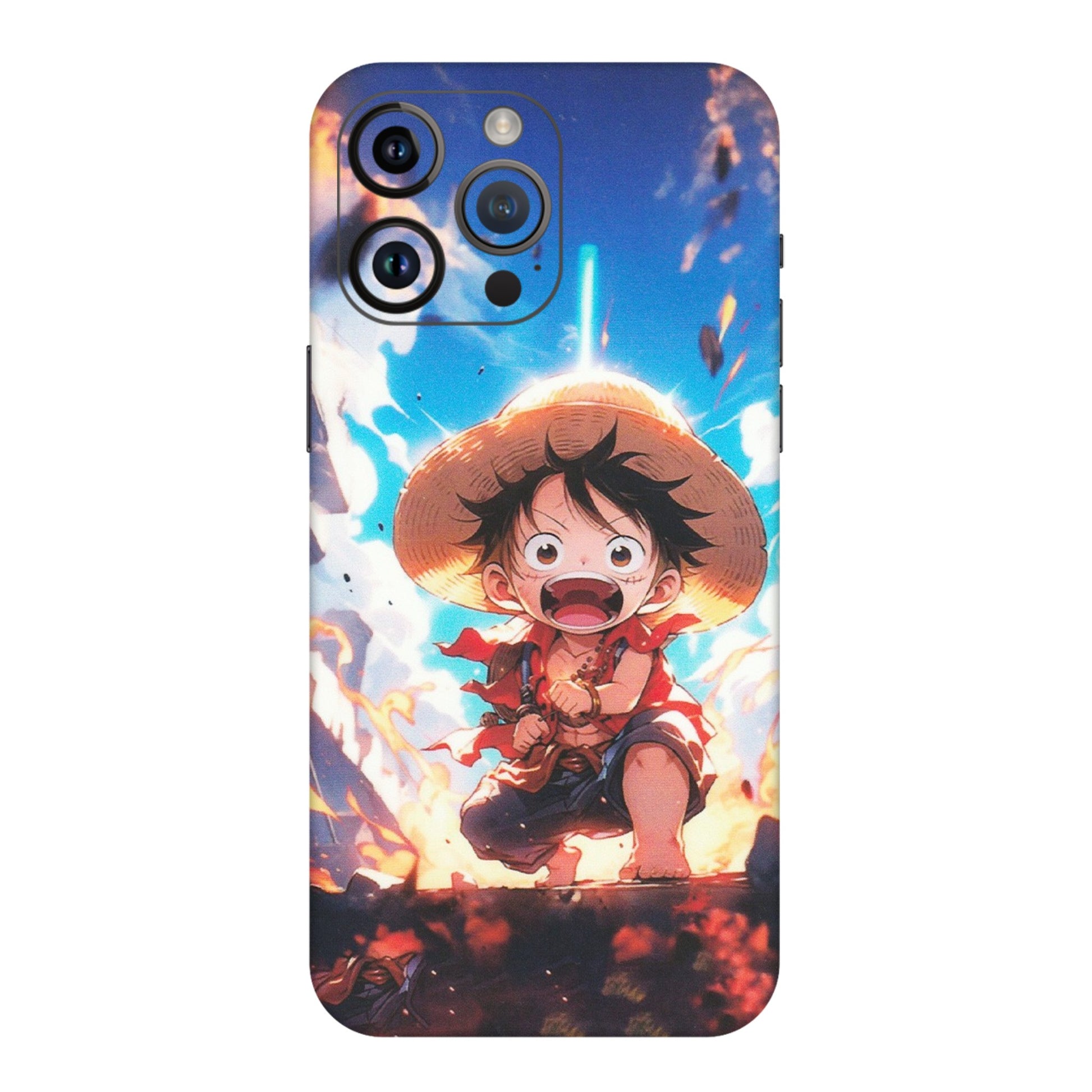 Apple iPhone Skins (All Models) - Toon One Piece Cute Character - Matte Finish (M-35) iPhone 14 Pro Max