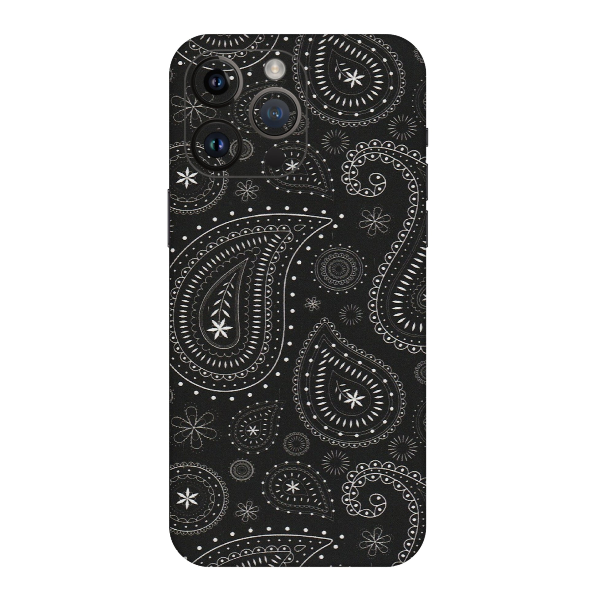 Apple iPhone Skins (All Models) - Black Sober Kerry - Matte Finish (M-37) iPhone 14 Pro Max