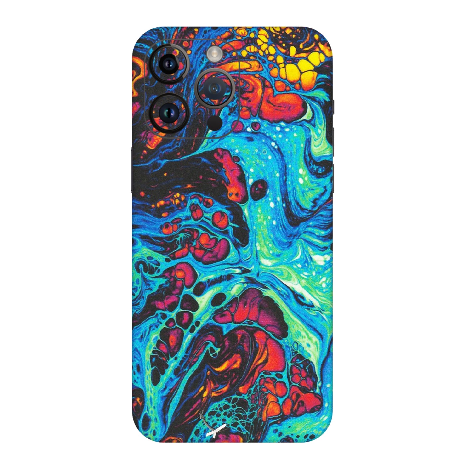 Apple iPhone Skins (All Models) - Majestic Galactic Marbel - Matte Finish (M-85) iPhone 14 Pro Max