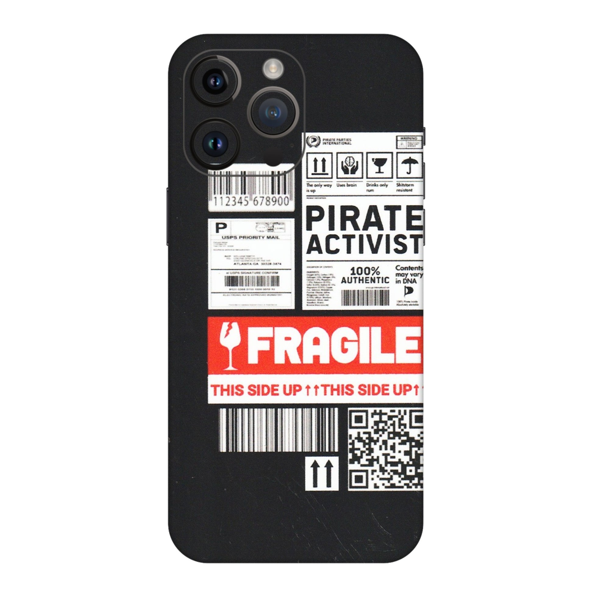 Apple iPhone Skins (All Models) - Handle With Care - Matte Finish (M-99) iPhone 14 Pro Max