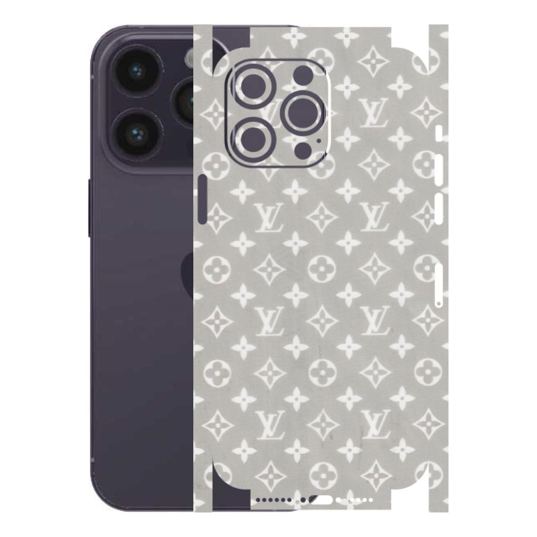 Apple iPhone Skins (All Models) - Luxury Brands Logo - Transparent Finish (T-07) iPhone 14 Pro Max