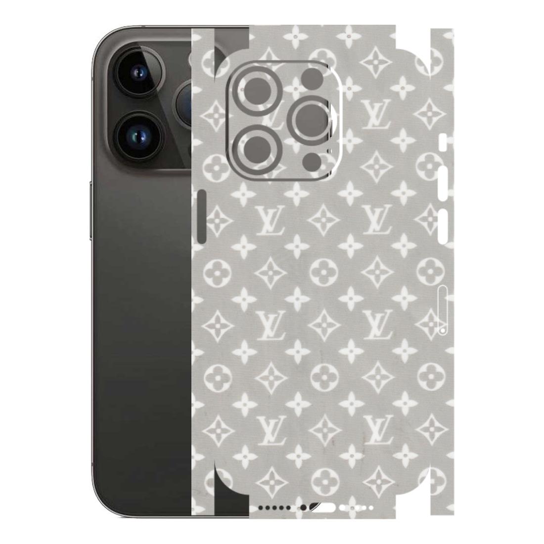 Apple iPhone Skins (All Models) - Luxury Brands Logo - Transparent Finish (T-07) iPhone 14 Pro