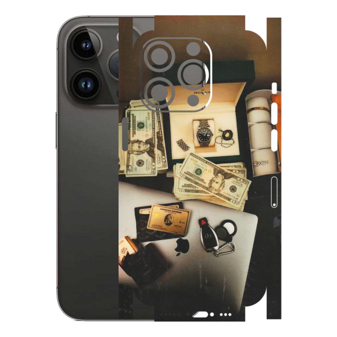Apple iPhone Skins (All Models) - Luxury Lifestyle - Transparent Finish (T-11) iPhone 14 Pro