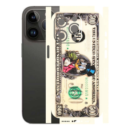 Apple iPhone Skins (All Models) - Five Hundred Dollar Duck - Transparent Finish (T-15) iPhone 14 Pro