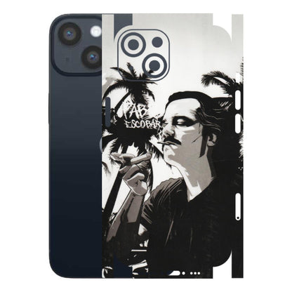 Apple iPhone Skins (All Models) - Pab Escobar - Transparent Finish (T-05) iPhone 14