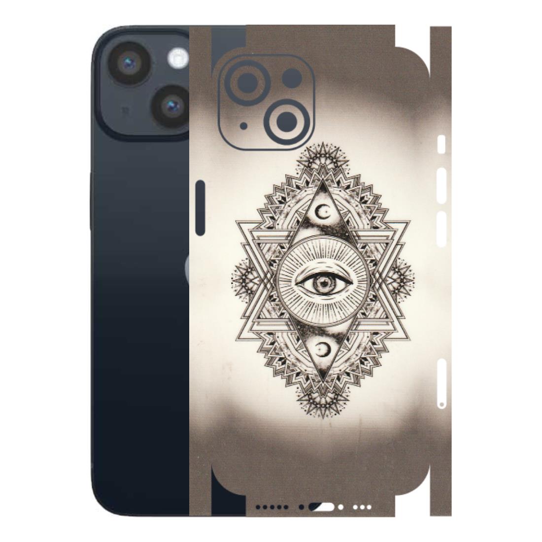 Apple iPhone Skins (All Models) - Illuminati Great Eye - Transparent Finish (T-14) iPhone 14