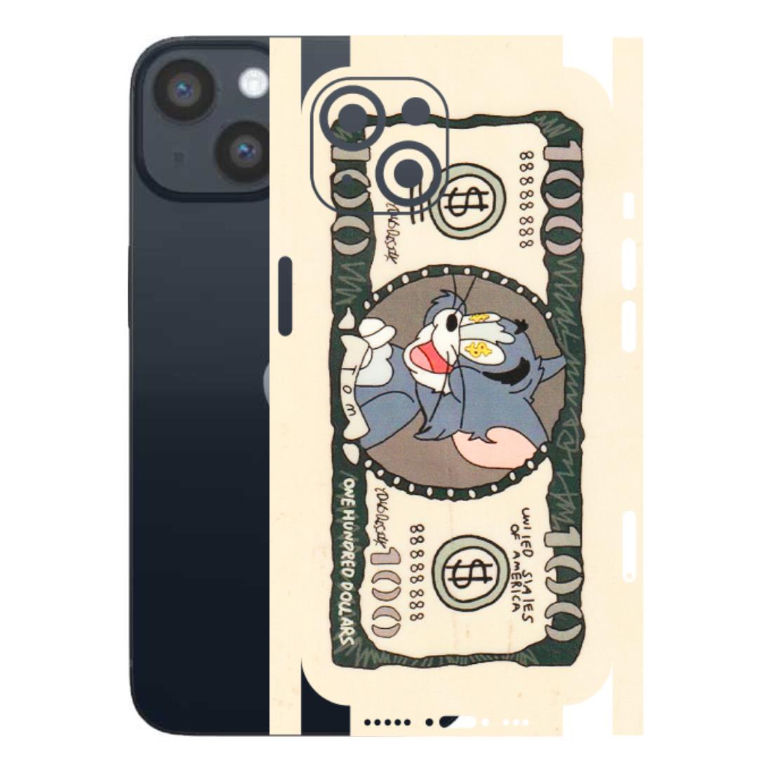 Apple iPhone Skins (All Models) - One Hundred Dollar Tom - Transparent Finish (T-16) iPhone 14