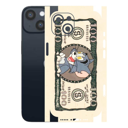 Apple iPhone Skins (All Models) - One Hundred Dollar Tom - Transparent Finish (T-16) iPhone 14