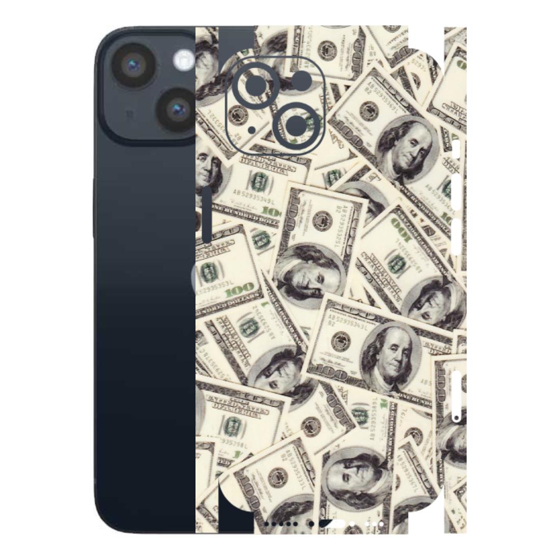 Apple iPhone Skins (All Models) - Dollar Lover - Transparent Finish (T-17) iPhone 14