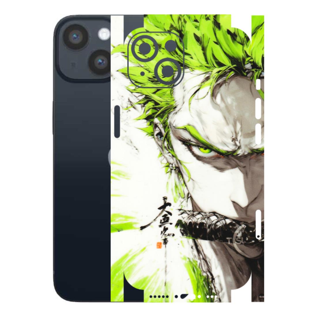 Apple iPhone Skins (All Models) - Roro Taku Anime - Transparent Finish (T-18) iPhone 14