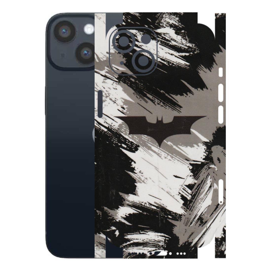 Apple iPhone Skins (All Models) - Batman Fleece DC - Transparent Finish (T-19) iPhone 14