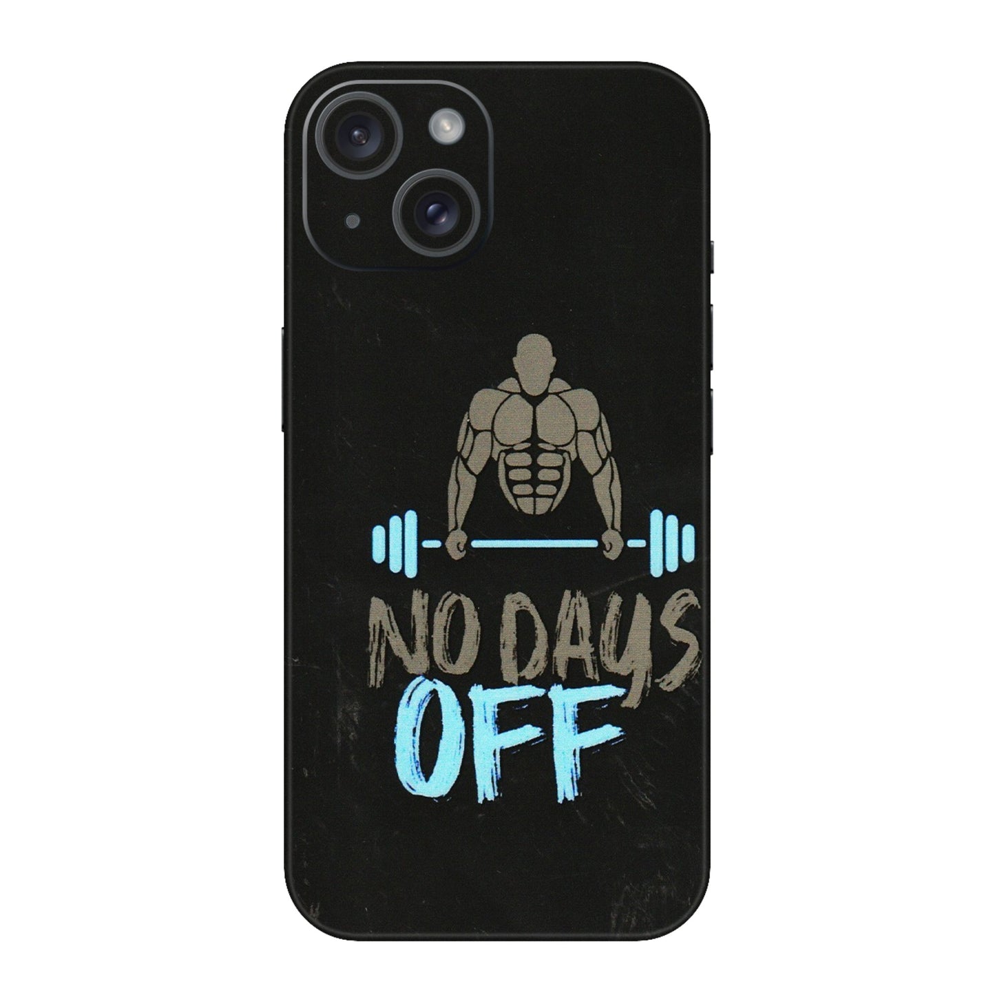 Apple iPhone Skins (All Models) - Gym Lover - 3D Embossed Finish (L-127) iPhone 15