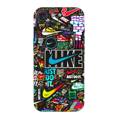 Apple iPhone Skins (All Models) - Just Do It Doodles - 3D Embossed Finish (L-166) iPhone 15