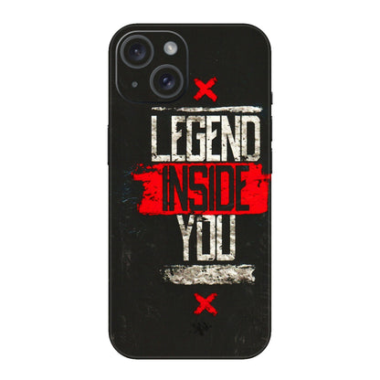 Apple iPhone Skins (All Models) - Legend Inside You - 3D Embossed Finish (L-186) iPhone 15