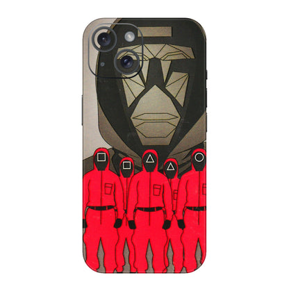Apple iPhone Skins (All Models) - Squid Game Hero - 3D Embossed Finish (L-245) iPhone 15