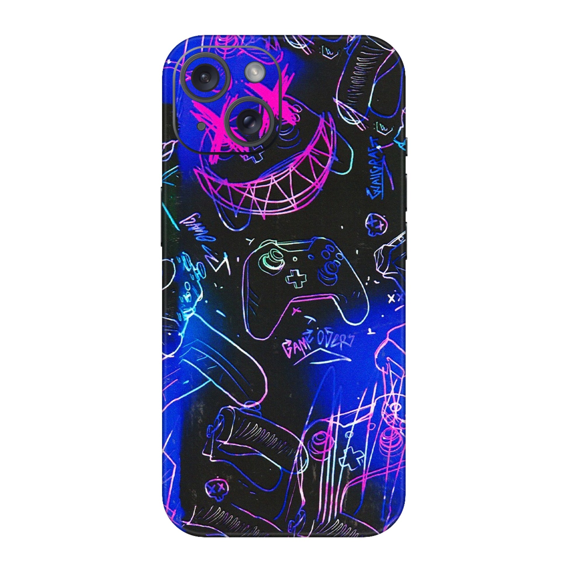 Apple iPhone Skins (All Models) - Gamers Paradise - 3D Embossed Finish (L-258) iPhone 15