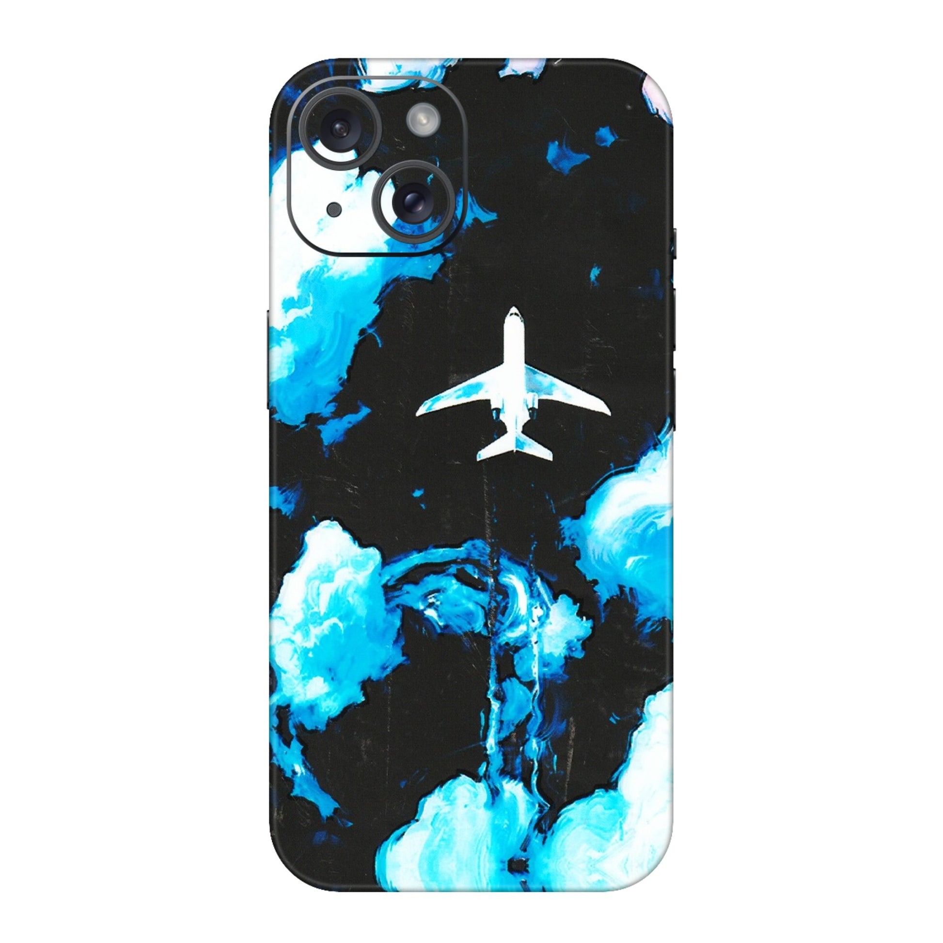 Apple iPhone Skins (All Models) - Travel In Airline - 3D Embossed Finish (L-264) iPhone 15