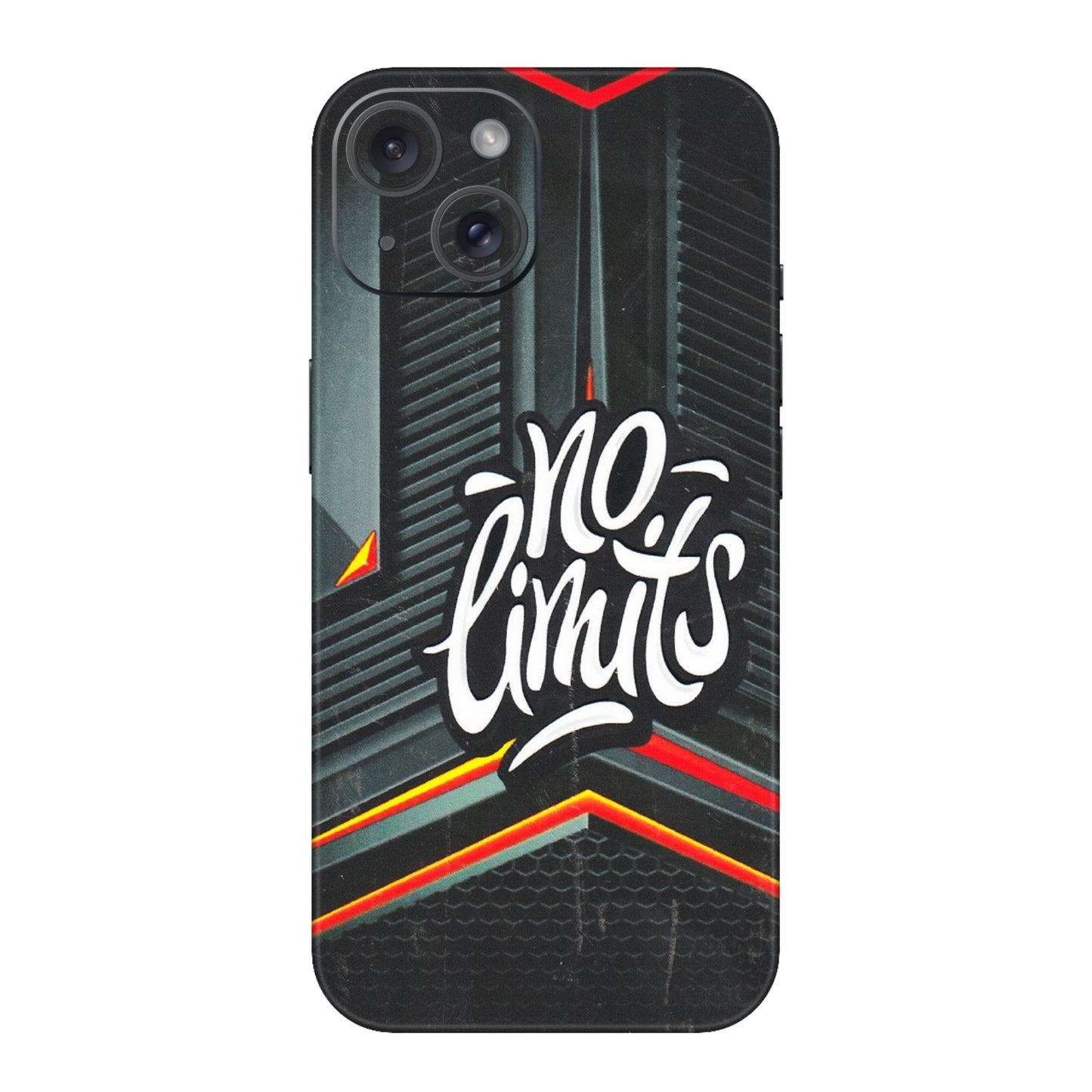 Apple iPhone Skins (All Models) - No Limits - 3D Embossed Finish (L-286) iPhone 15