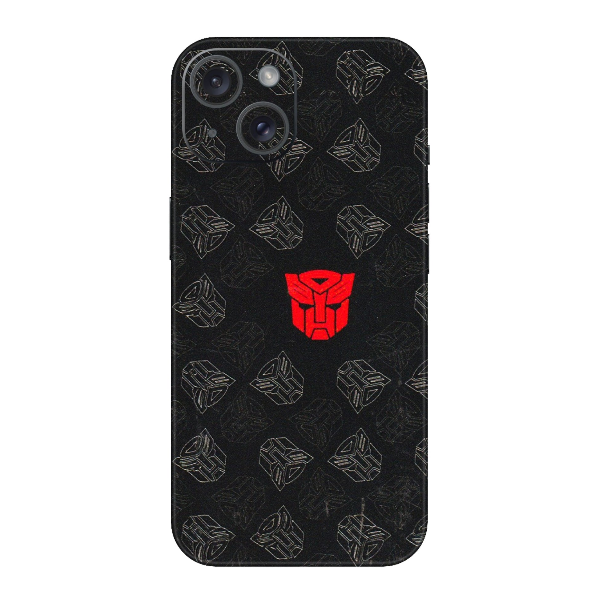 Apple iPhone Skins (All Models) - Transformers Devastation - 3D Embossed Finish (L-301) iPhone 15
