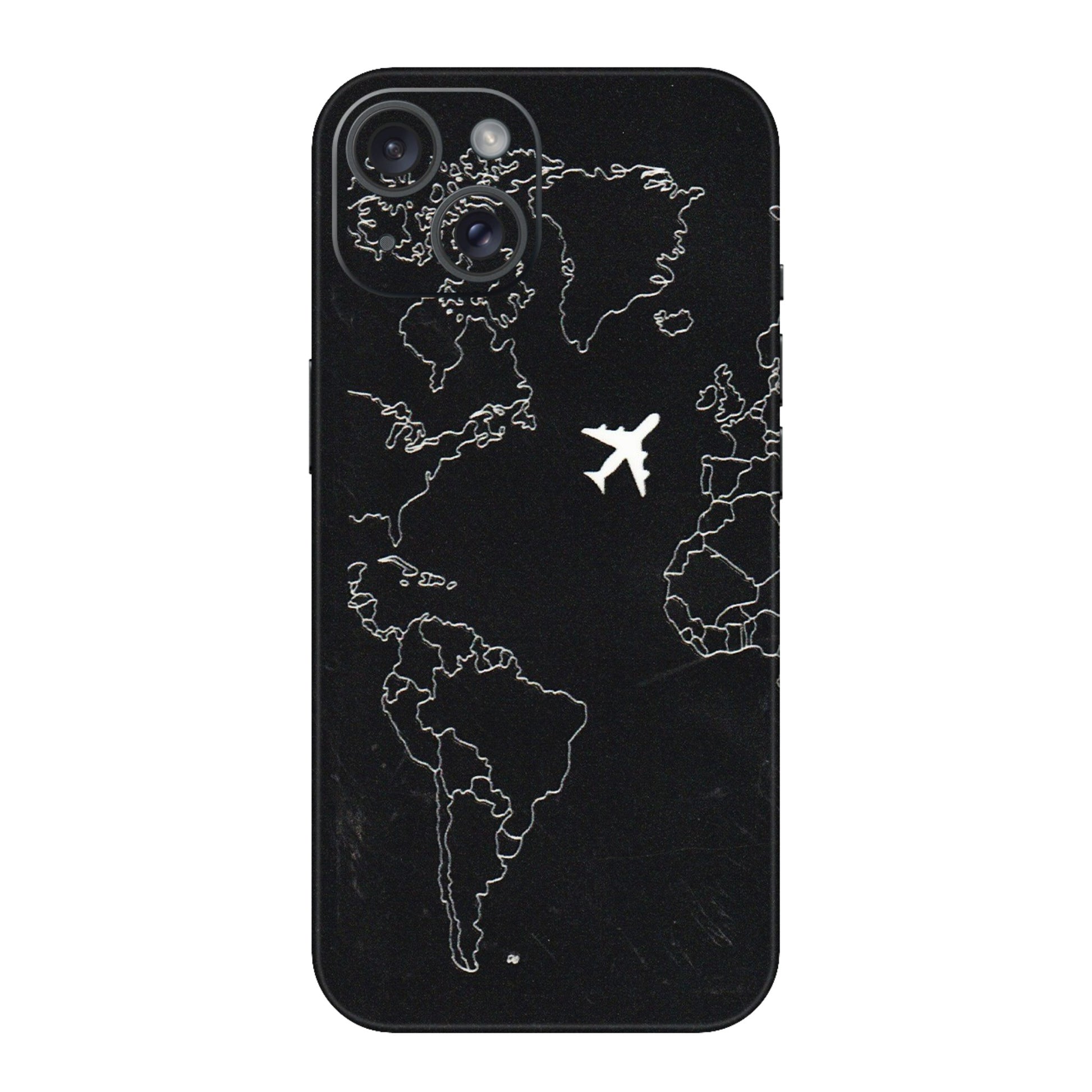 Apple iPhone Skins (All Models) - Never Ending Travel - 3D Embossed Finish (L-79) iPhone 15