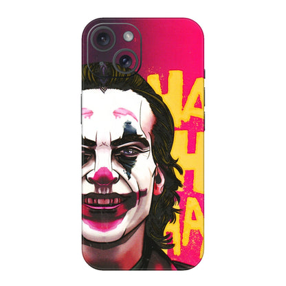 Apple iPhone Skins (All Models) - Joker Evil Laugh - 3D Embossed Finish (L-97) iPhone 15