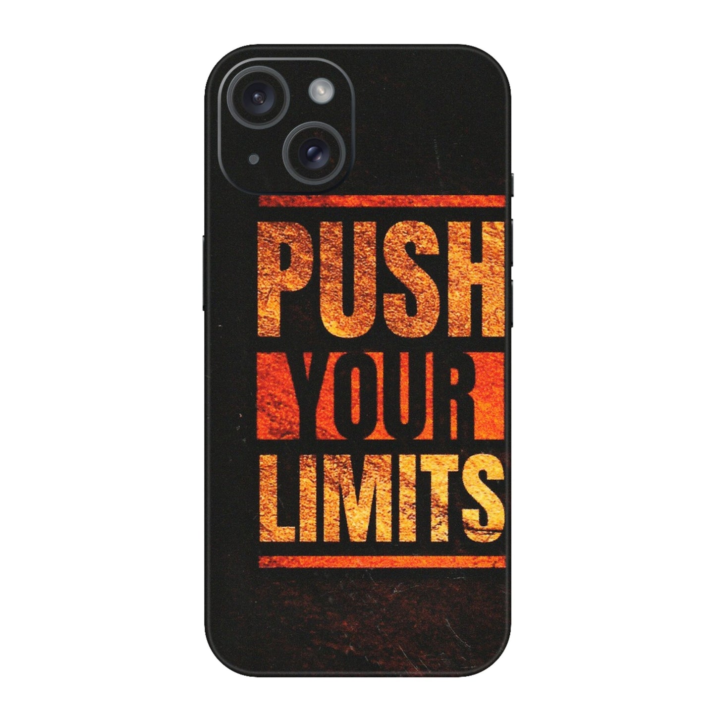 Apple iPhone Skins (All Models) - Push Your Limits - Matte Finish (M-118) iPhone 15