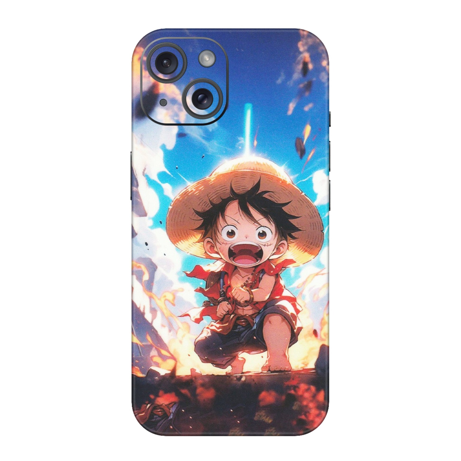 Apple iPhone Skins (All Models) - Toon One Piece Cute Character - Matte Finish (M-35) iPhone 15