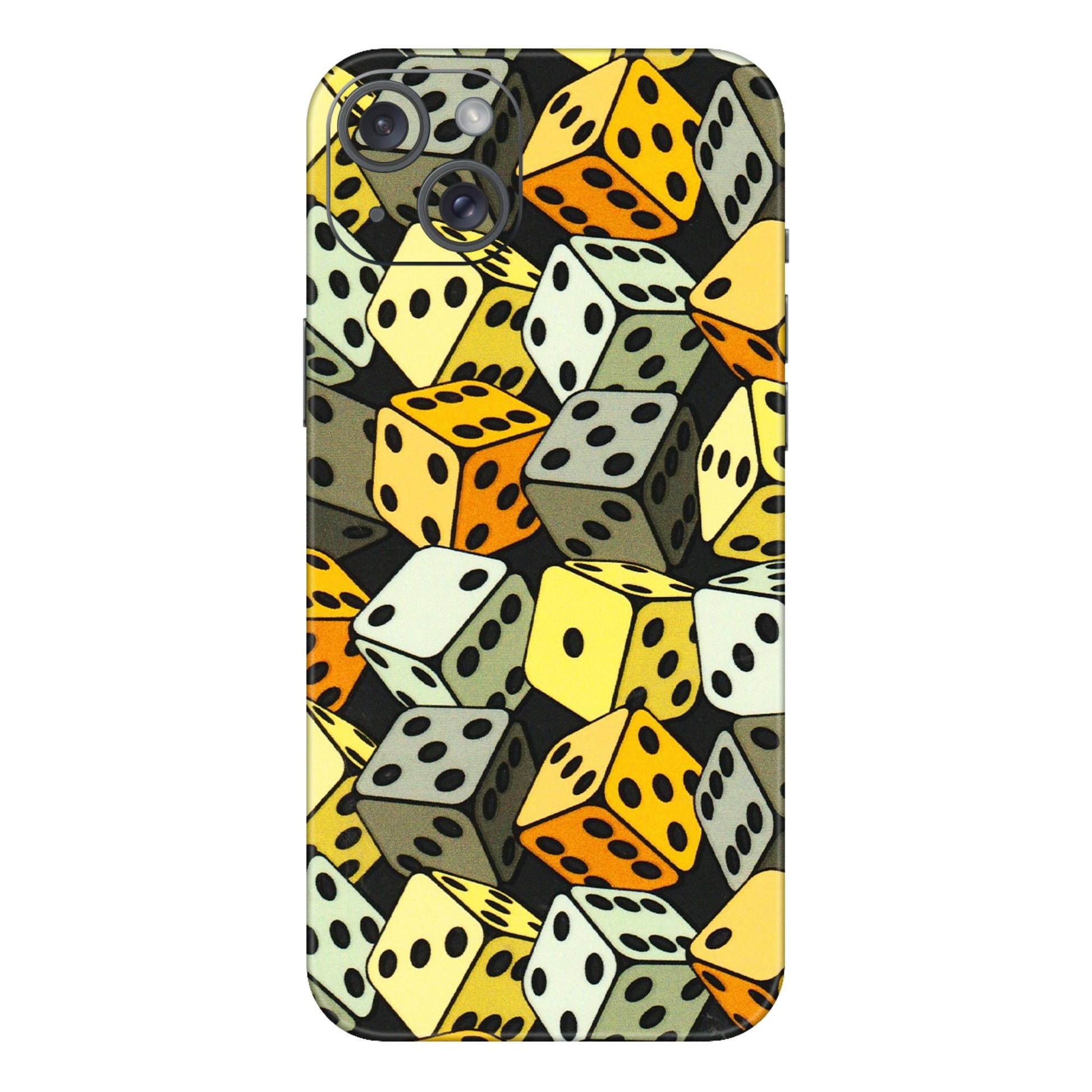 Apple iPhone Skins (All Models) - Dices Of Life - 3D Embossed Finish (L-04) iPhone 15 Plus