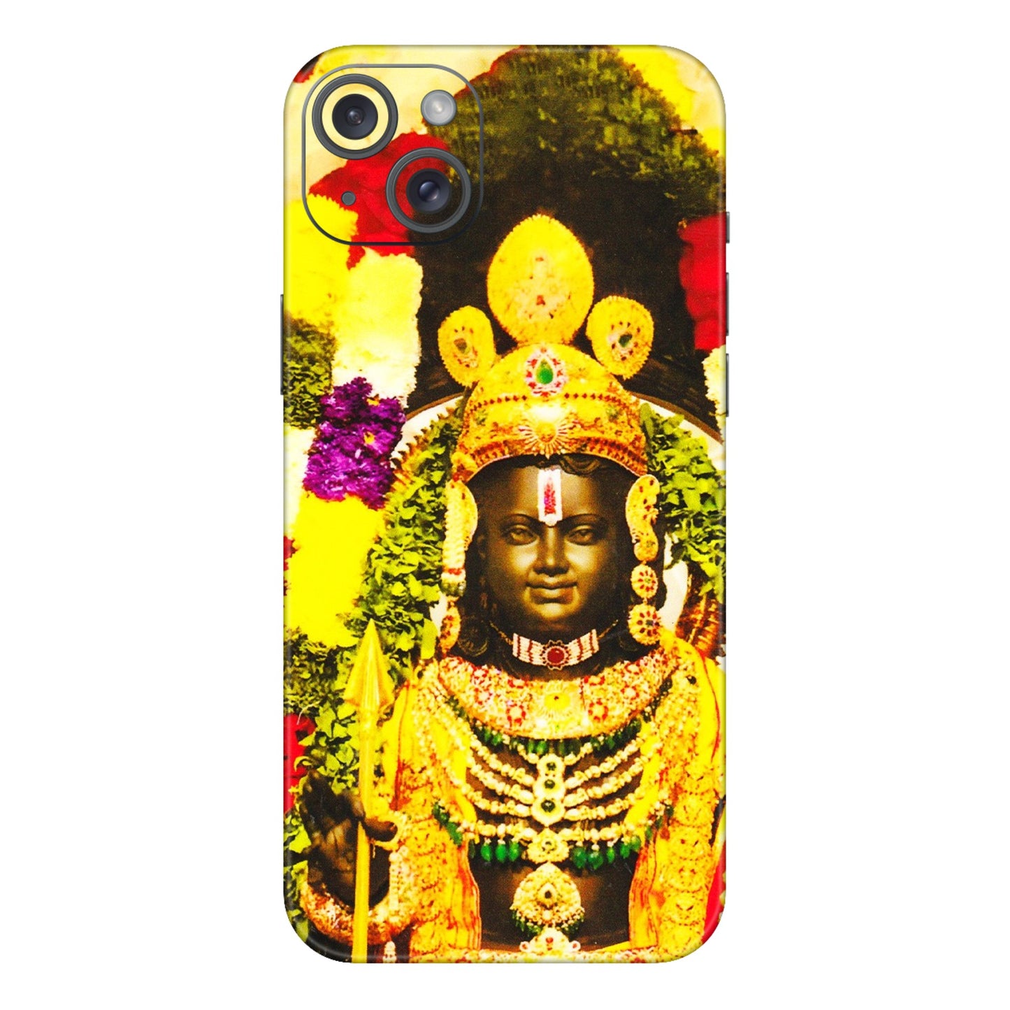 Apple iPhone Skins (All Models) - Ram Lalla Ayodhya - 3D Embossed Finish (L-103) iPhone 15 Plus