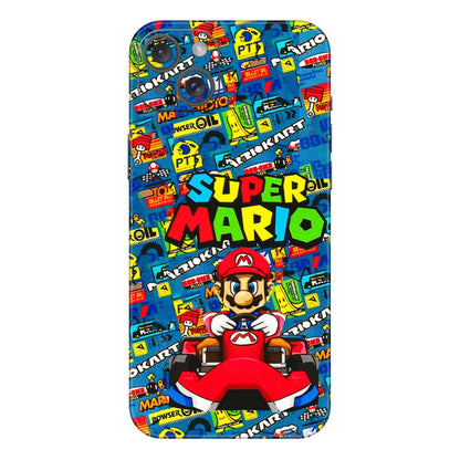 Apple iPhone Skins (All Models) - Super Mario Kart - 3D Embossed Finish (L-140) iPhone 15 Plus